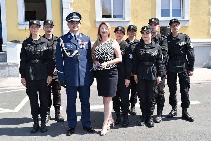 Obchody Święta Policji w KPP w Śremie