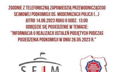 Posiedzenie w dniu 14.06.2023