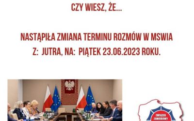 Zmiana terminu