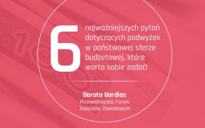 6 pytań dotyczących podwyżek wynagrodzeń w budżetówce