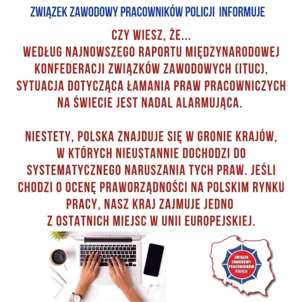 Systematyczne naruszanie praw pracowniczych