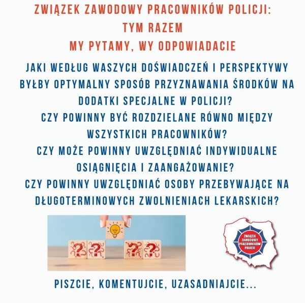 Podział dodatków specjalnych w Policji – Krytyka, Dylematy i Perspektywy