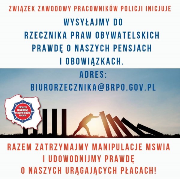 Wysyłajmy do RPO prawdę o naszych prawach i obowiązkach