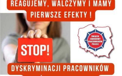 Stop dyskryminacji pracowników Szkół Policji