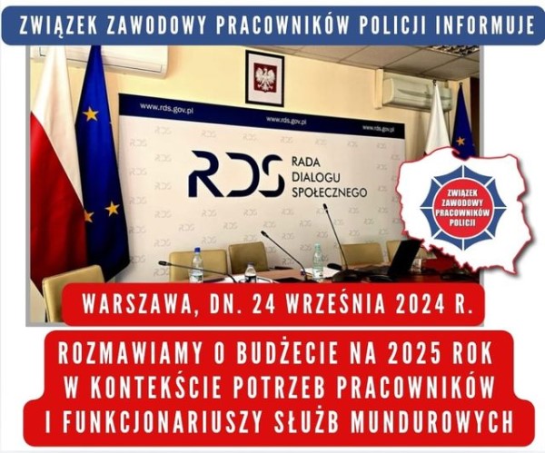 Rozmawiamy o budżecie na rok 2025 w kontekście potrzeb pracowników i funkcjonariuszy służb mundurowych