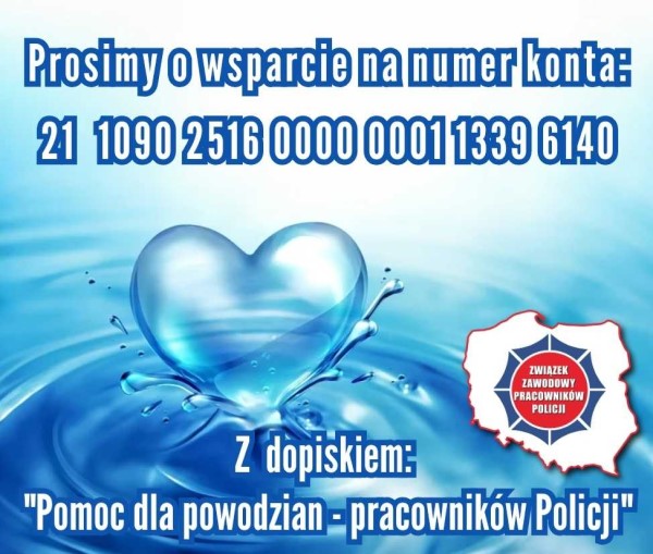 Apel o pomoc dla kolegów i koleżanek pracowników Policji