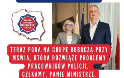 Wniosek o powołanie grupy roboczej przy MSWiA